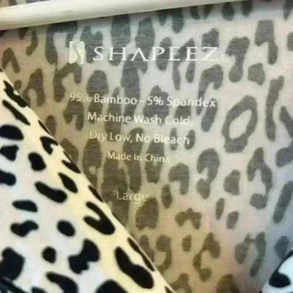 NWT Shapeez bamboo pajamas - Picture 8 of 8